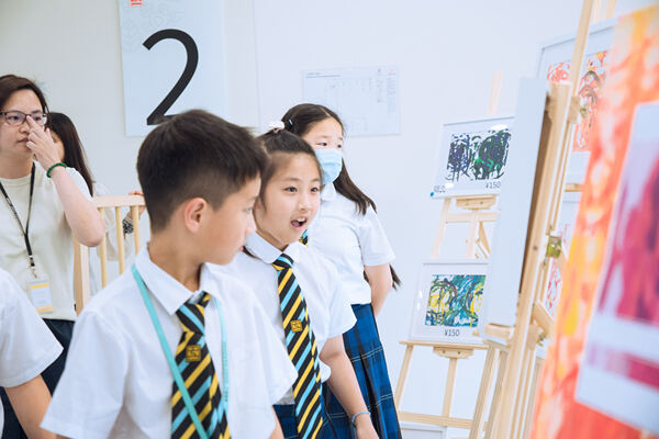 惠立艺术展,南通惠立学校